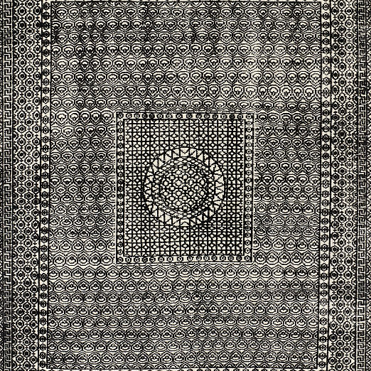 Calero Hand-Knotted Black New Zealand Wool Rug Swatch 12"X12"