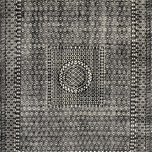 Calero Hand-Knotted Black New Zealand Wool Rug Swatch 12"X12"