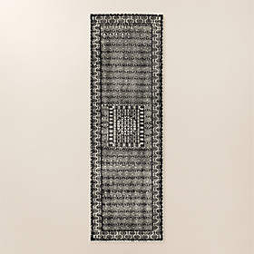Aronne Hand-Knotted Mauve New Zealand Wool Runner Rug 2.5'X8' +