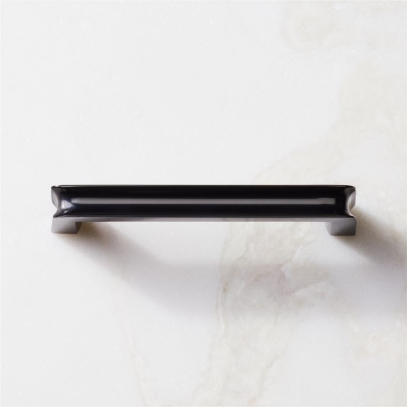 Viewing product image Calix Matte Black Metal Handle 4" - image 1 of 5