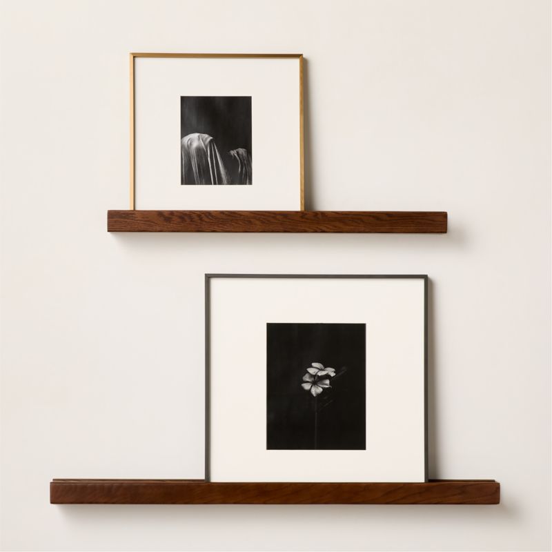 Calo Wood Picture Wall Shelf with Rail 48" - image 1 of 5