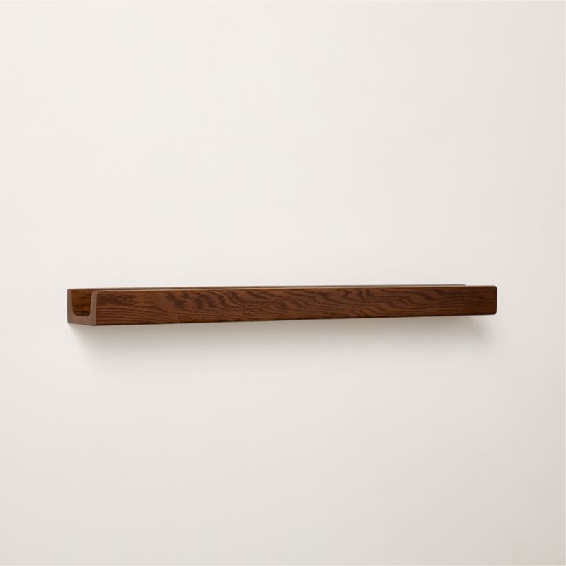 Calo Wood Picture Wall Shelf with Rail 36" - image 3 of 5