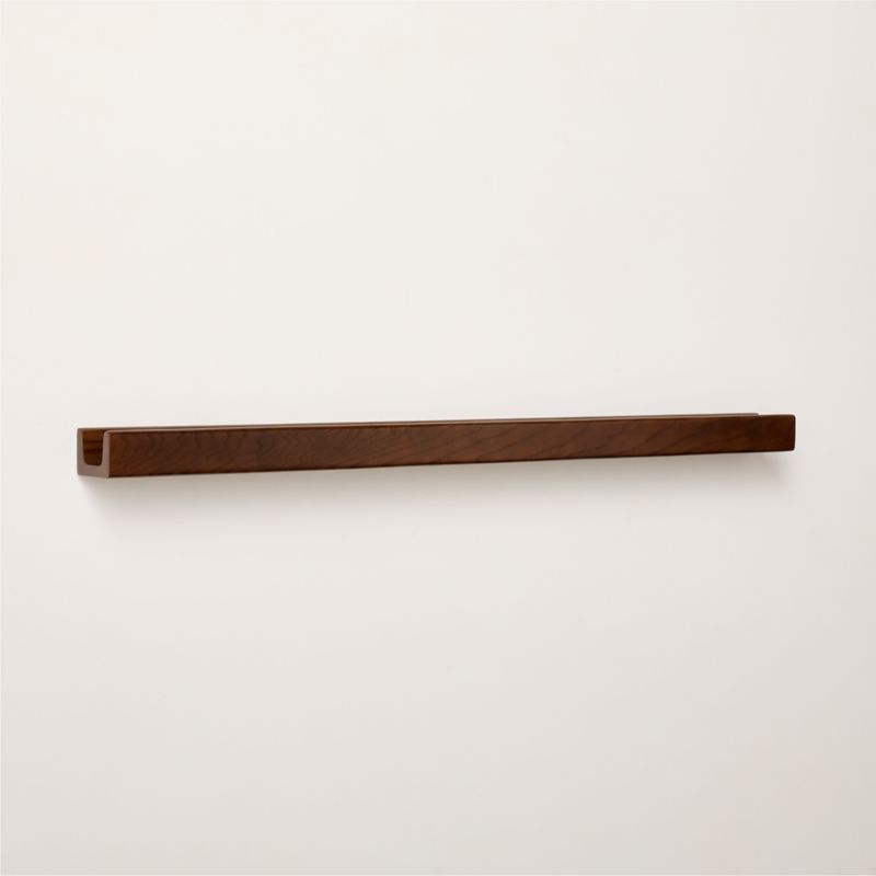 Calo Wood Picture Wall Shelf with Rail 48" - image 3 of 5