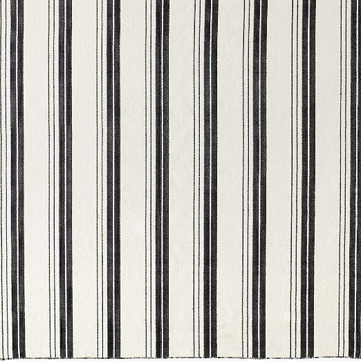 Calyx Black and White Reversible Indoor/Outdoor Performance Rug Swatch 12"x12"