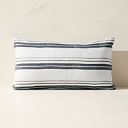 Arreti Sand Striped Outdoor Throw Pillow 20"x20"