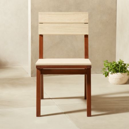 Camas Outdoor Wood Chair
