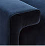 View Camden Ink Blue Velvet Sofa - image 7 of 8