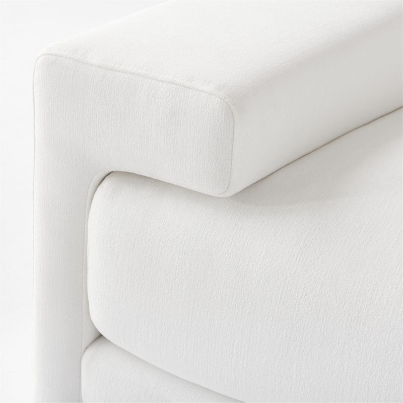 Camden 101" White Performance Fabric Sofa - image 12 of 12