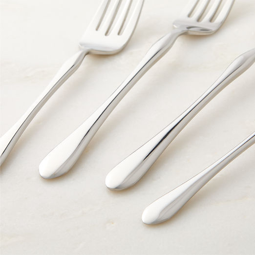 Cameron 20-Piece Polished Stainless Steel Flatware Set