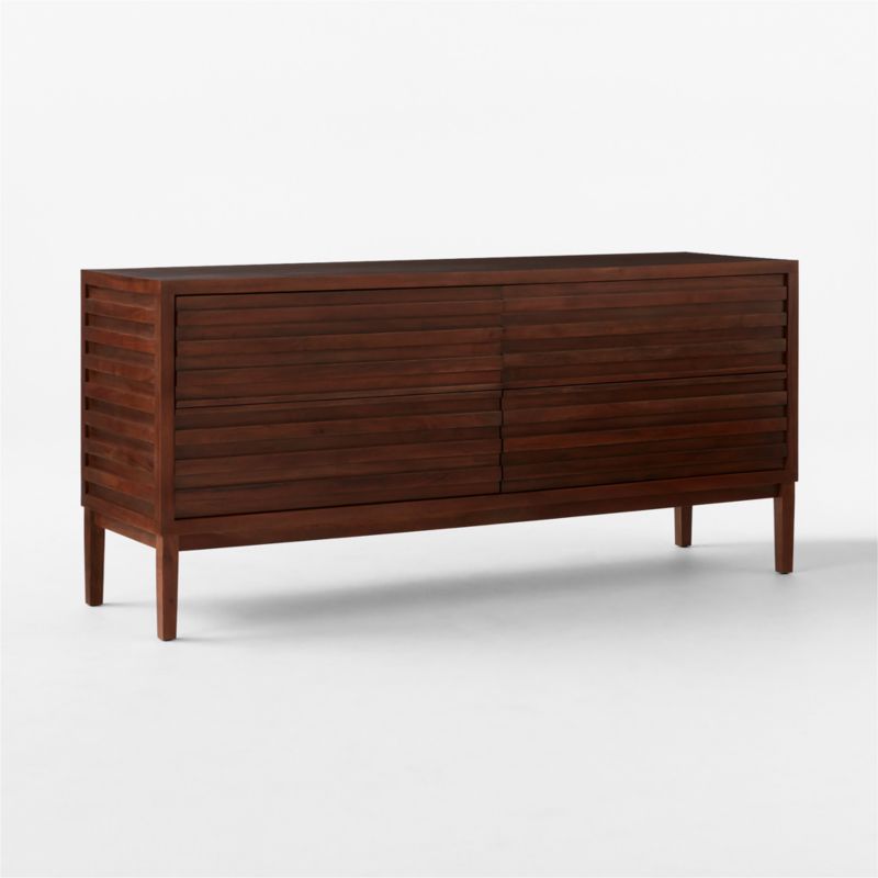 Campo 4-Drawer Acacia Wood Dresser - image 3 of 8