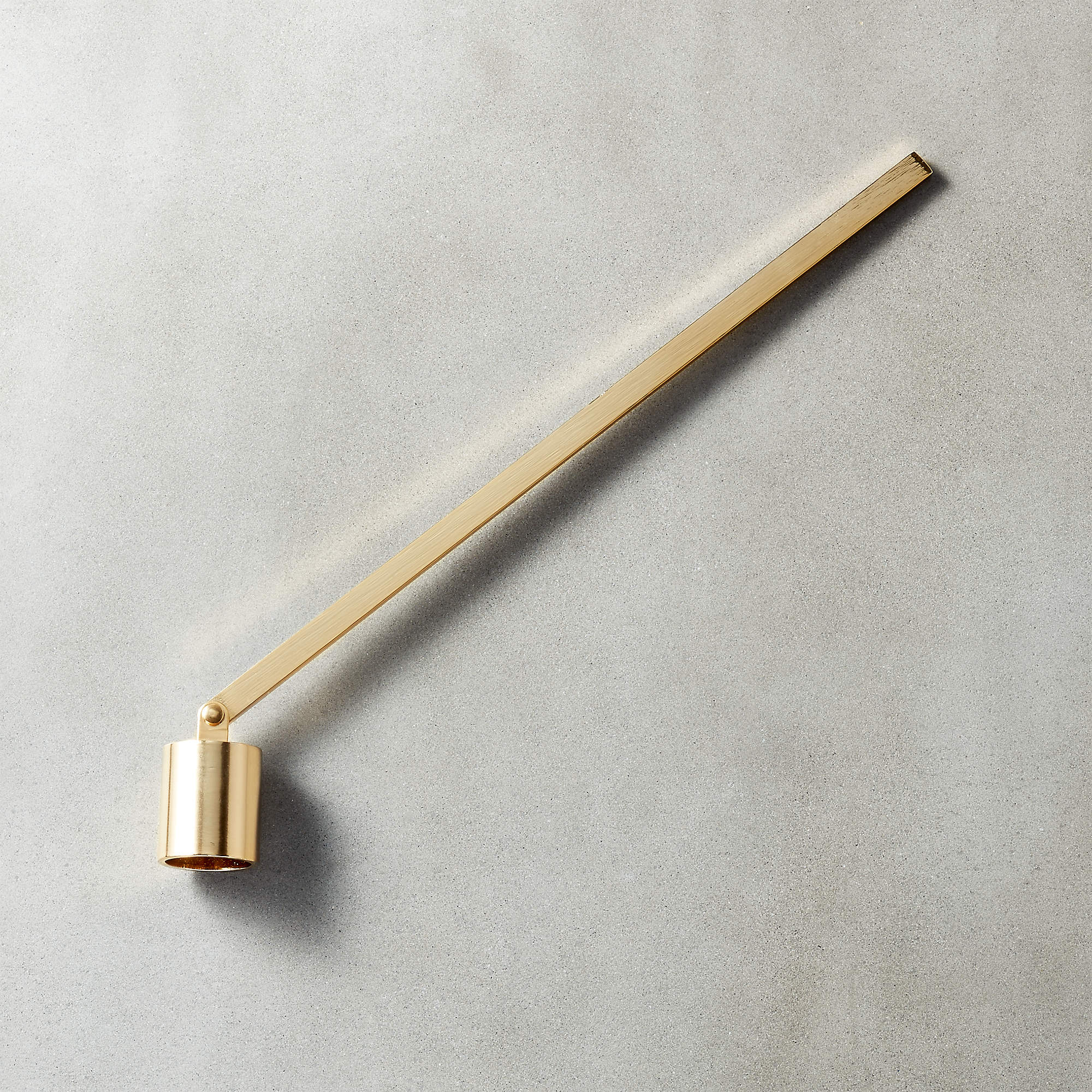 Brass Candle Snuffer + Reviews CB2