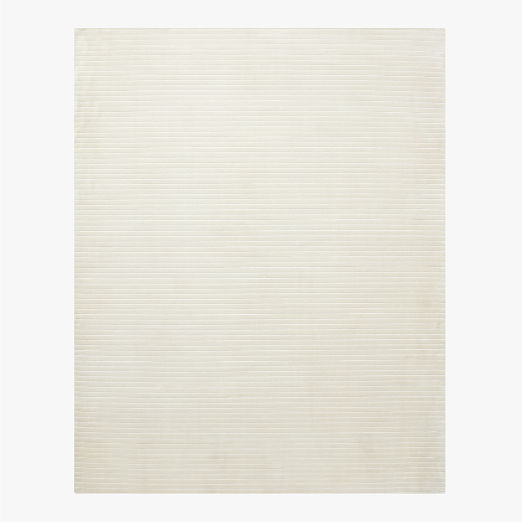 Canova Warm White Performance Nylon Area Rug 6'x'9'