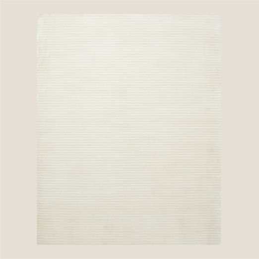 Canova Warm White Performance Nylon Area Rug 8'x'10'