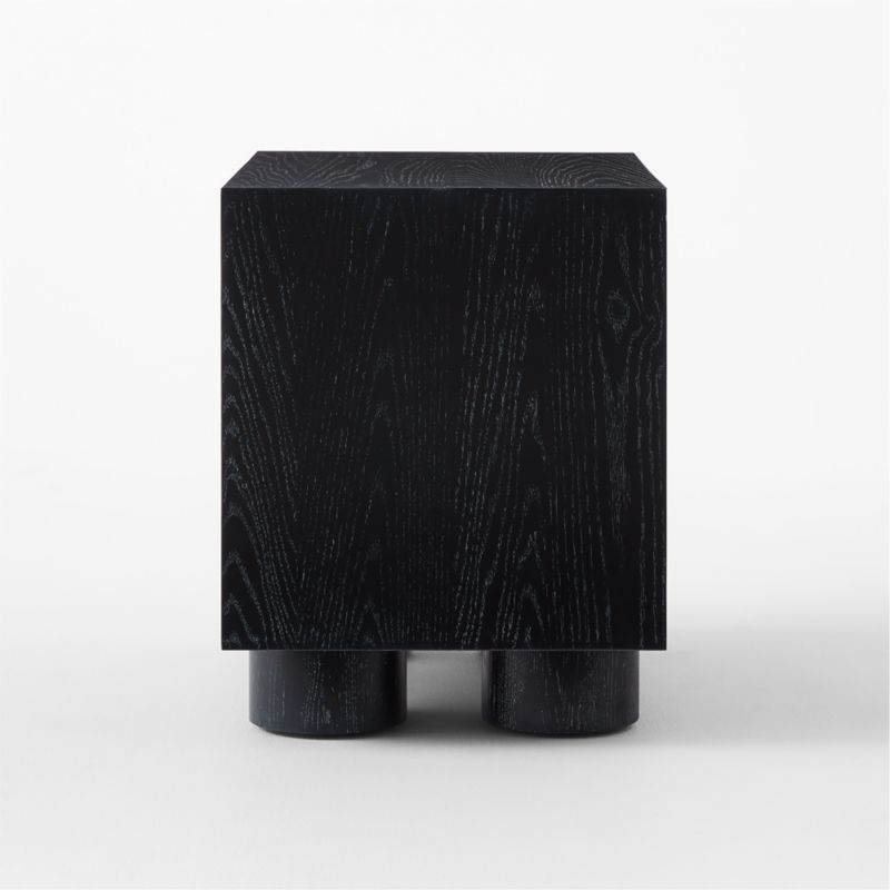 Cantar Cerused Black Oak Nightstand - image 8 of 12