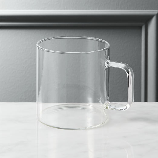 Cantina Clear Glass Coffee Mug