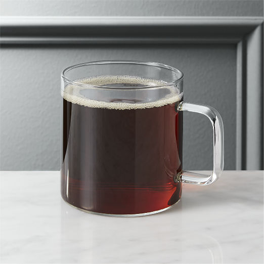 Cantina Clear Glass Coffee Mug 10oz