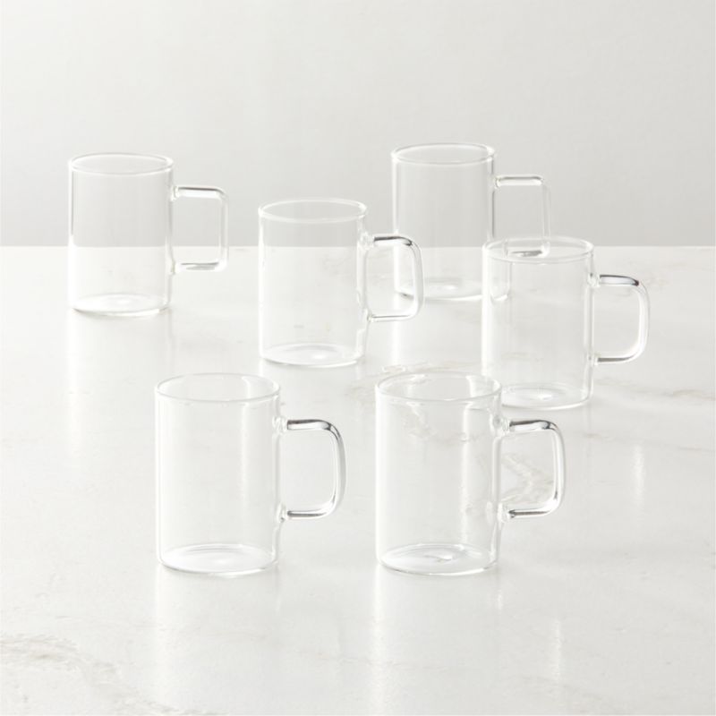 Cantina Clear Glass Espresso Cup Set of 6 - image 1 of 2