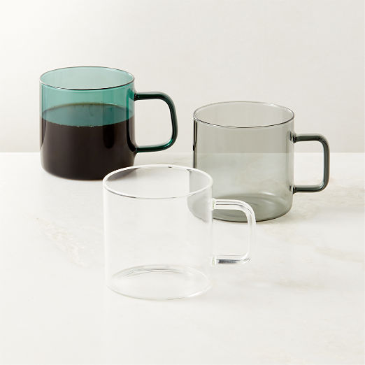 Cantina Green Glass Coffee Mug by Azeeza