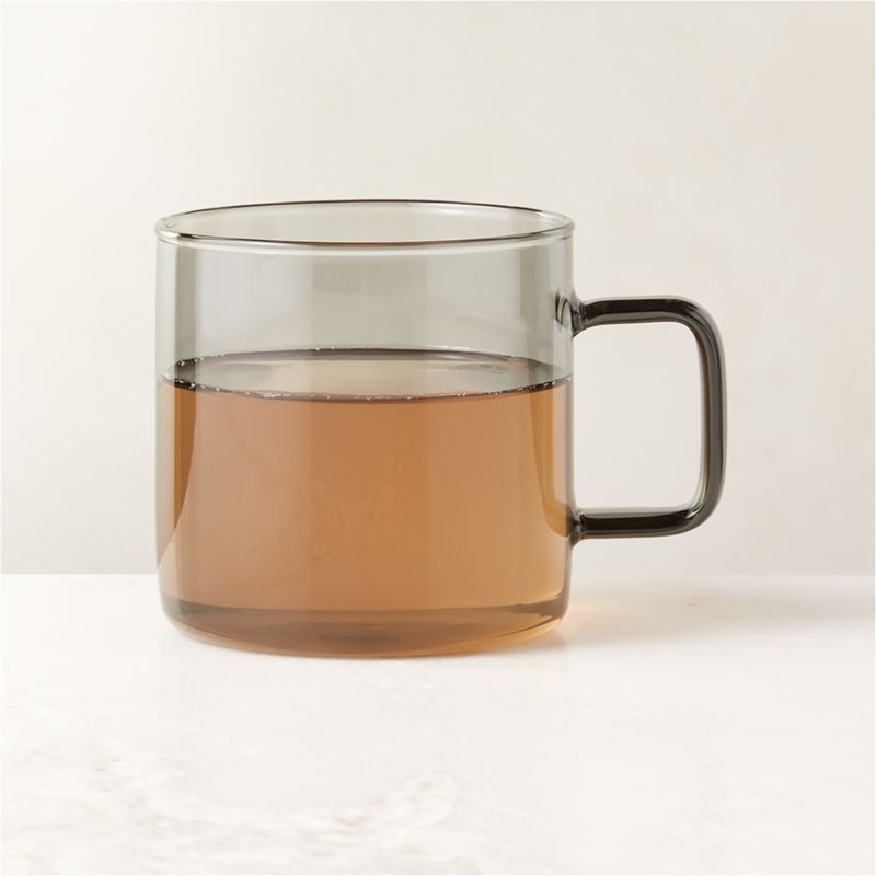 View Cantina Smoked Glass Coffee Mug 10oz details