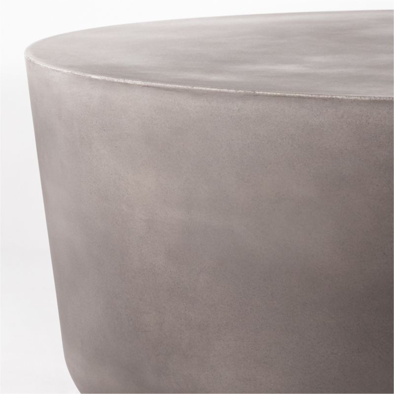 Cap 35" Grey Cement Coffee Table - image 6 of 8