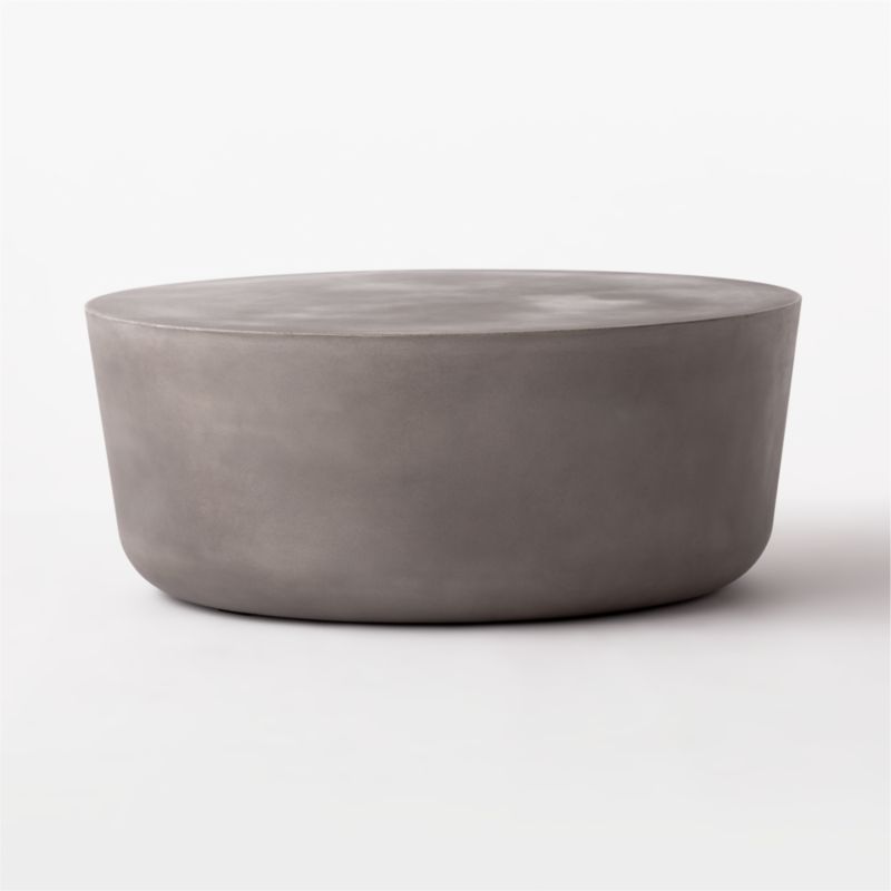 Cap 35" Grey Cement Coffee Table - image 5 of 8