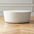 Ivory Concrete Indoor/Outdoor Coffee Table