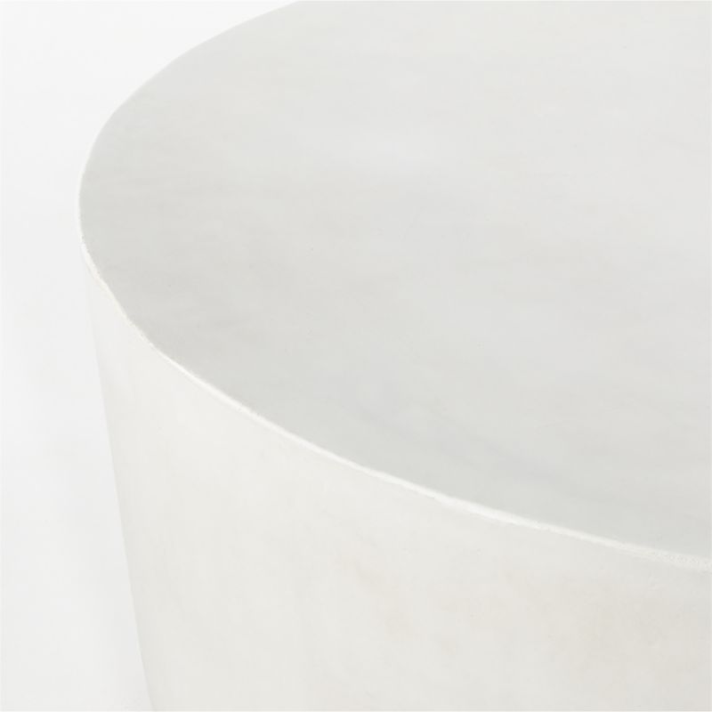 Cap Ivory Cement Coffee Table Small - image 5 of 10