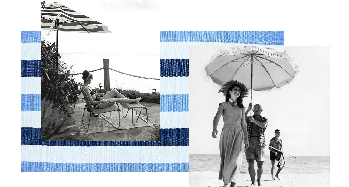 Outdoor furniture design inspired by Cap Moderne | CB2 Style Files