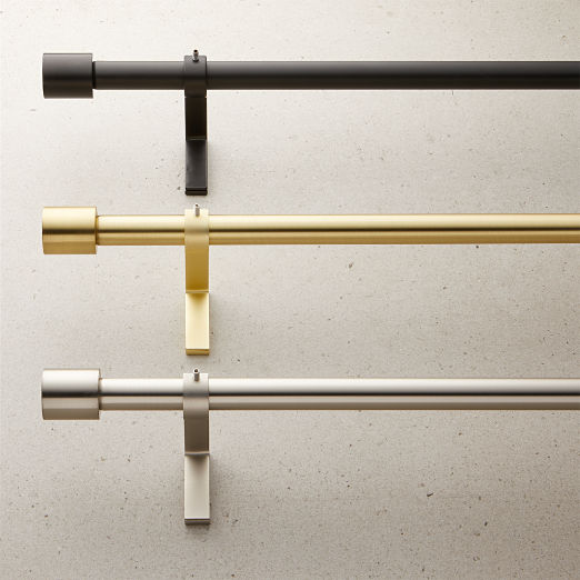 Curtain Rods And Curtain Hardware Cb2