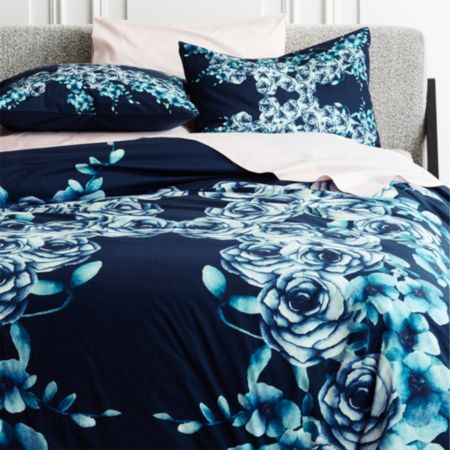 Capulet Floral Full Queen Duvet Cover Cb2