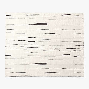 Bardot Hand-Knotted Wool Abstract Modern High Low 8'x10' Rug