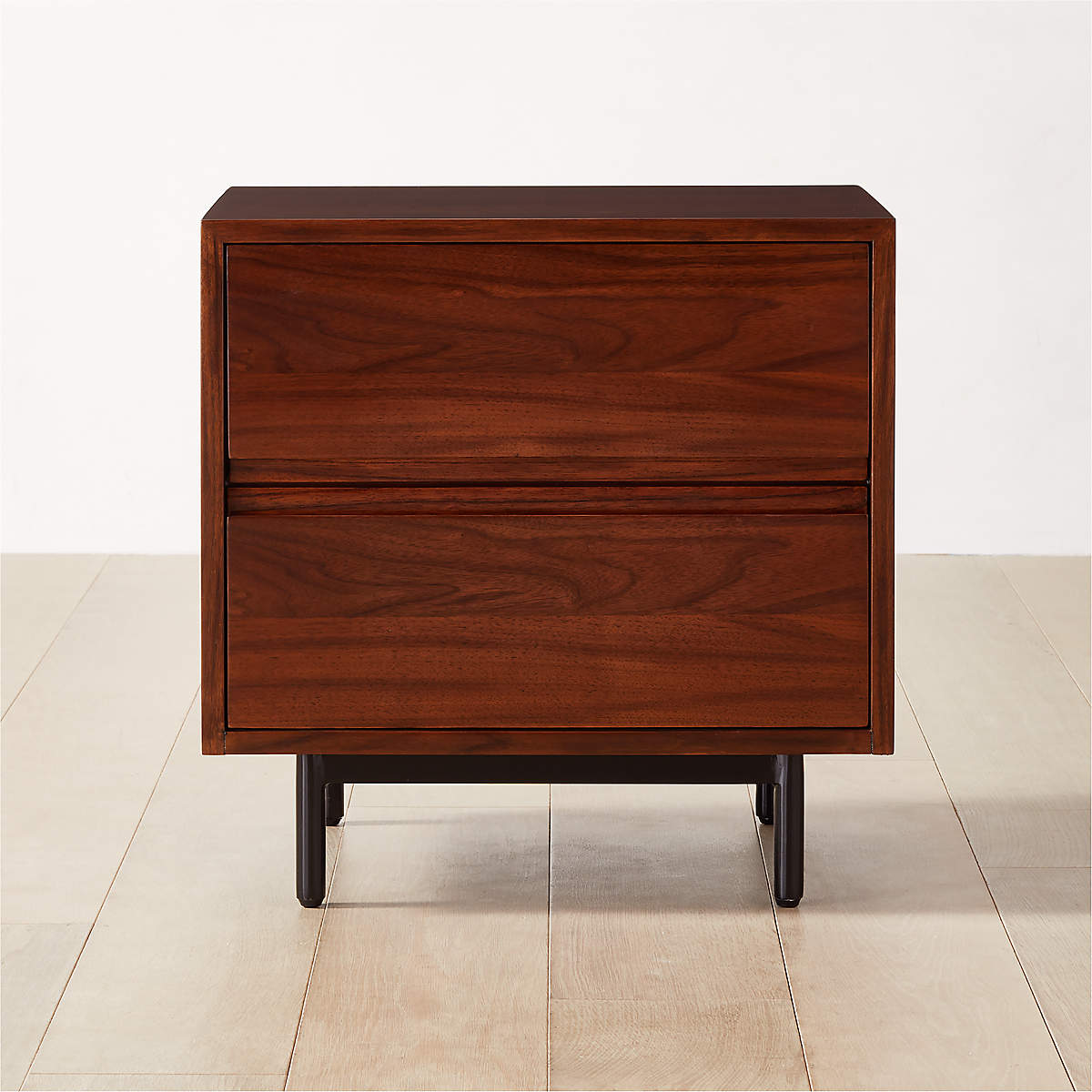 Cardiff 2Drawer Wood Nightstand CB2 Canada