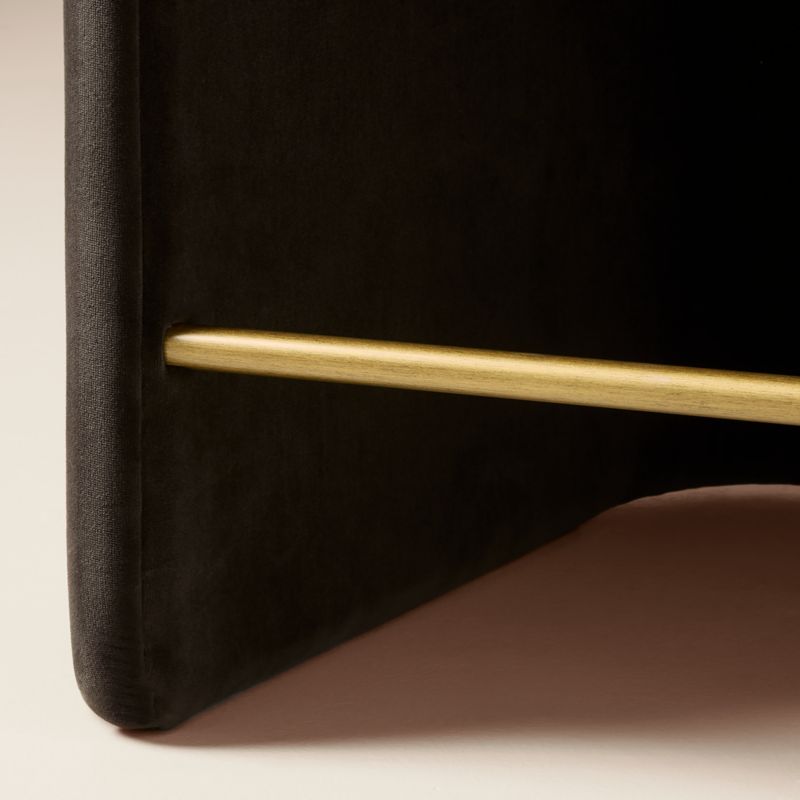 Carson Mink Velvet Counter Stool - image 4 of 6