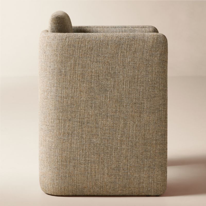 Carson Dark Taupe Performance Fabric Counter Stool - image 4 of 8