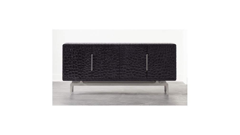 Carved Wood Credenza + Reviews CB2 Canada