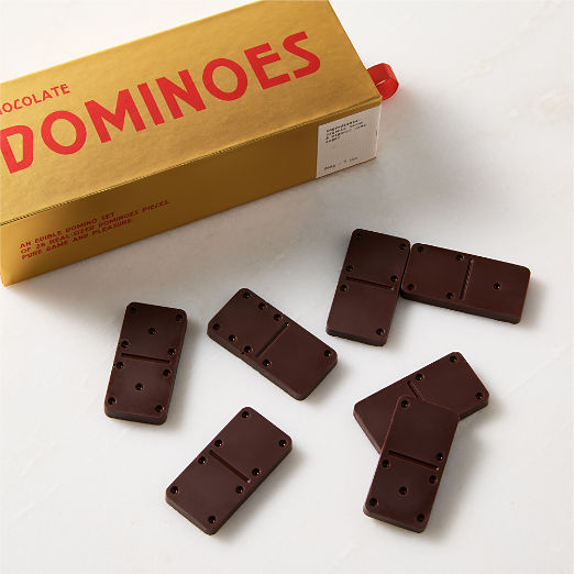 Casa Bosques Dark Chocolate Domino Set