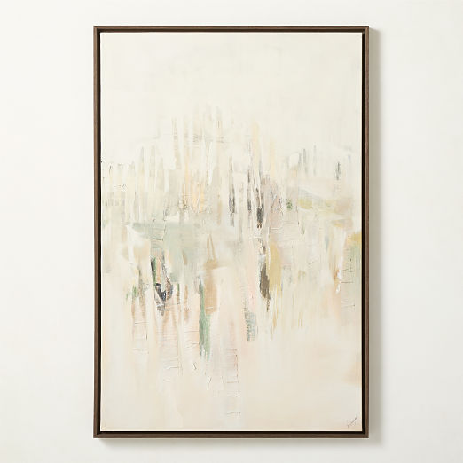 'Cascade' Framed Wall Art 40"x60"