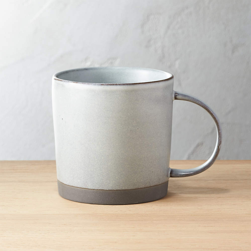 Cast Reactive Glaze White Mug
