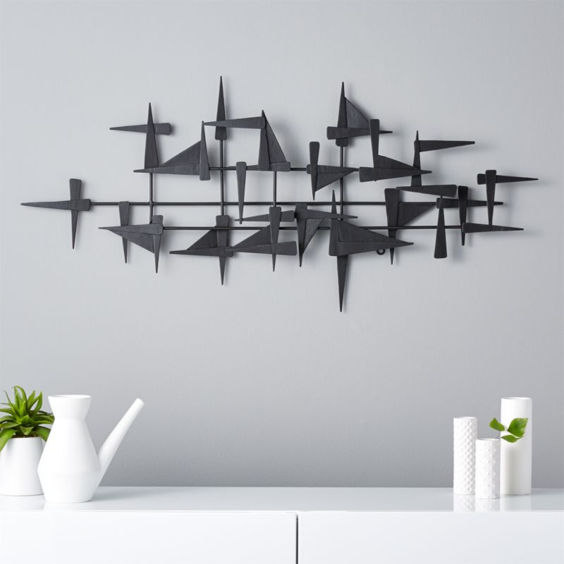 Castile Metal Wall Decor Reviews Cb2