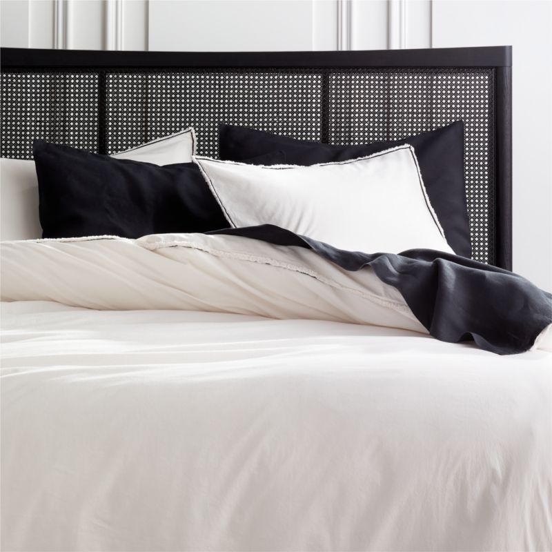 View Catalina Warm White Organic Cotton Full/Queen Duvet Cover details
