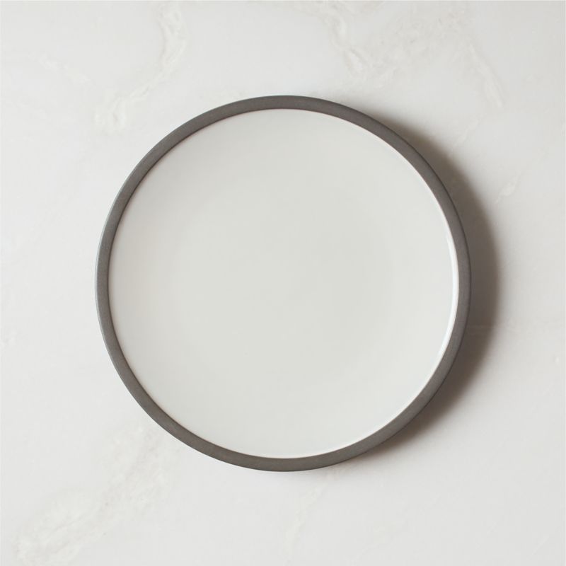 View Caviar White Clay Salad Plate details