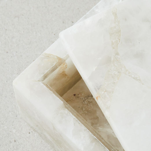 Celeste Quartz Box Small