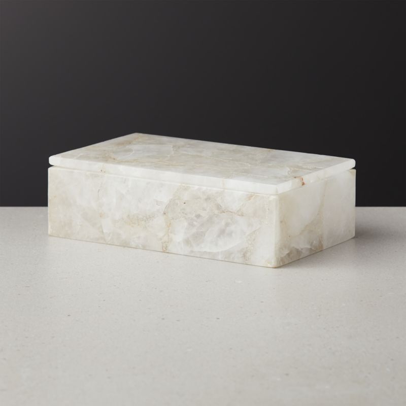 View Celeste Quartz Box Large details