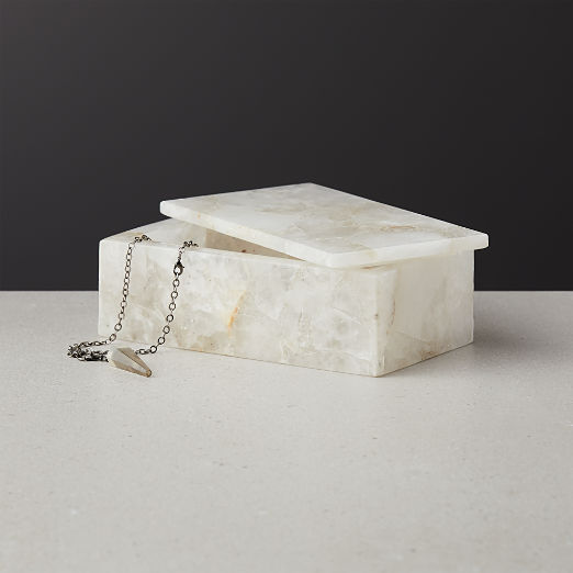 Celeste Quartz Box Small