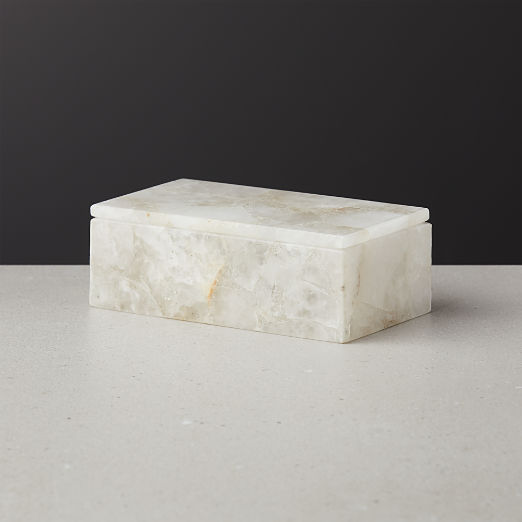 Celeste Quartz Box Small