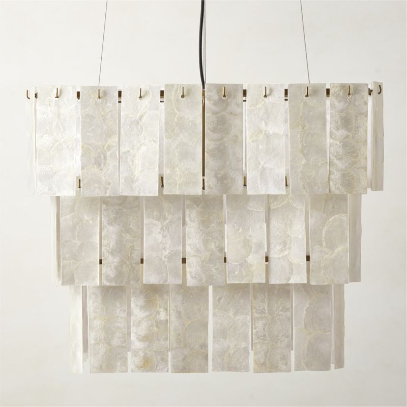 Celina Capiz Chandelier - image 2 of 12