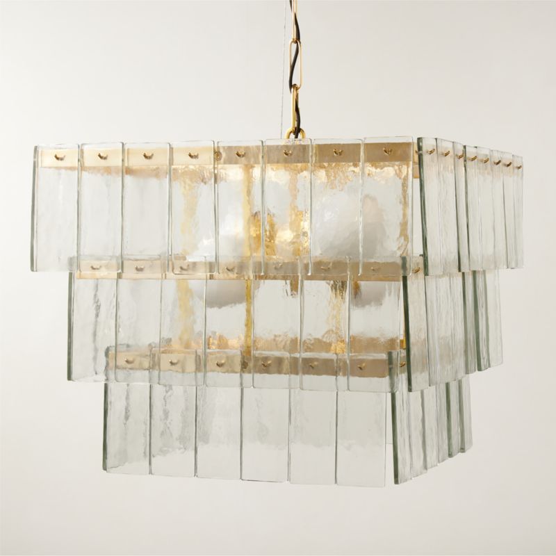 Celina Cast Glass Chandelier - image 4 of 9