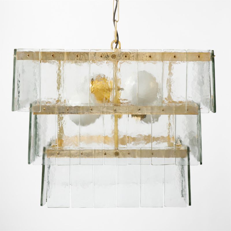 Celina Cast Glass Chandelier - image 6 of 9