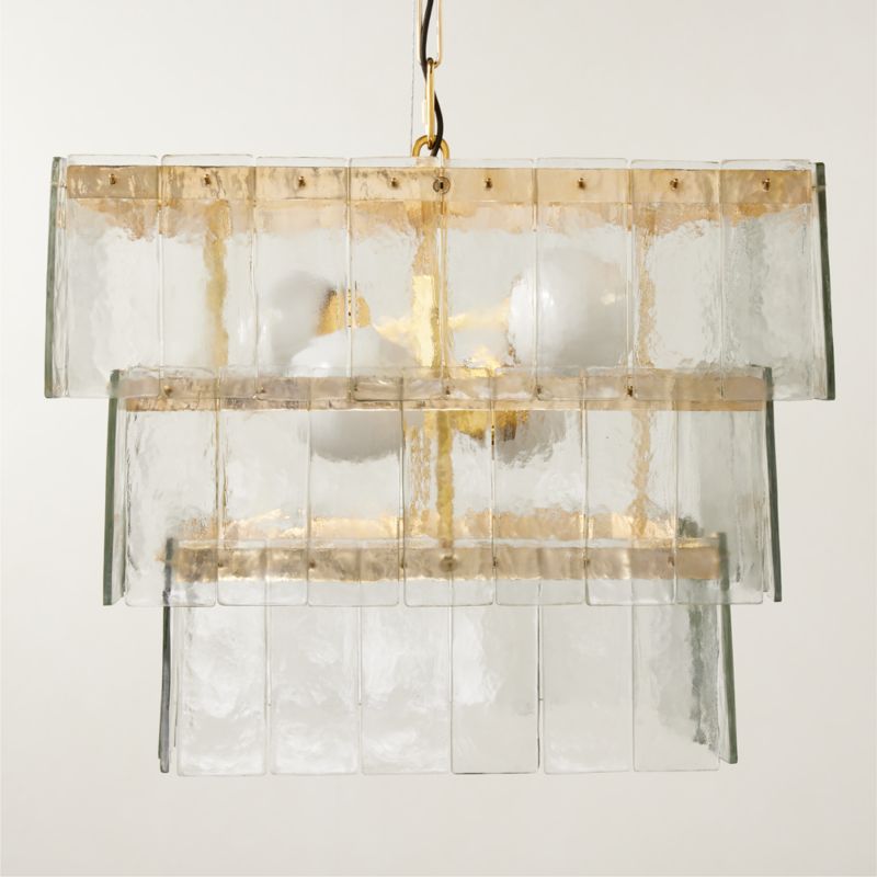 Celina Cast Glass Chandelier - image 2 of 9