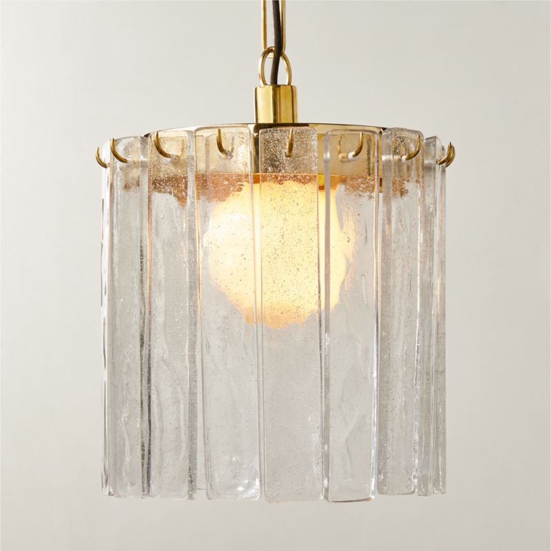 Celina Cast Glass Pendant Light 13.75" - image 0 of 6